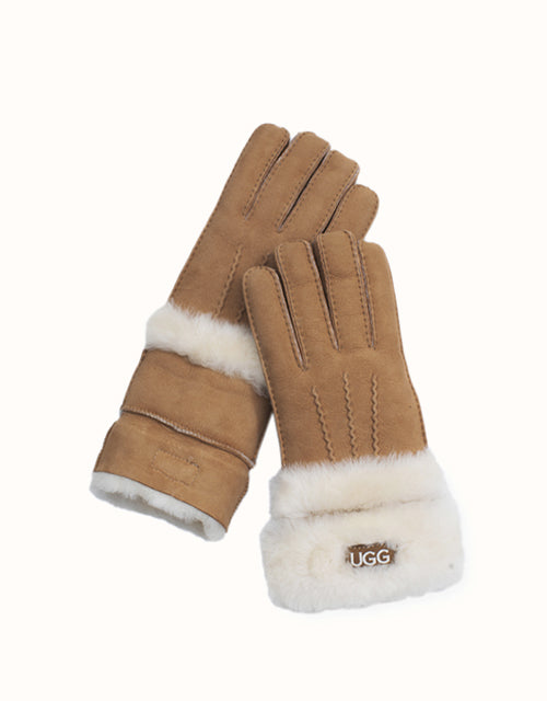 Ugg AUSTRALIAN SHEPHERD® Puni Gloves (Chestnut)