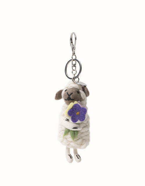 Ugg AUSTRALIAN SHEPHERD® Wolly Keyring (Brown)