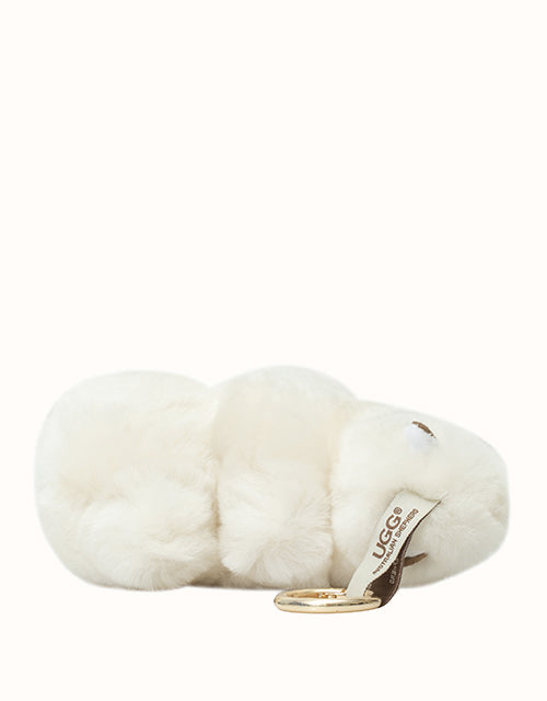 Ugg AUSTRALIAN SHEPHERD® Twooly Keyring (White)