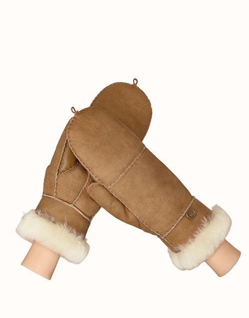 Ugg AUSTRALIAN SHEPHERD® Merra Mittens (Chestnut)