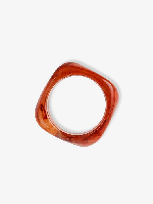 Betty Basics Angular Cuff Bangle (Amber)