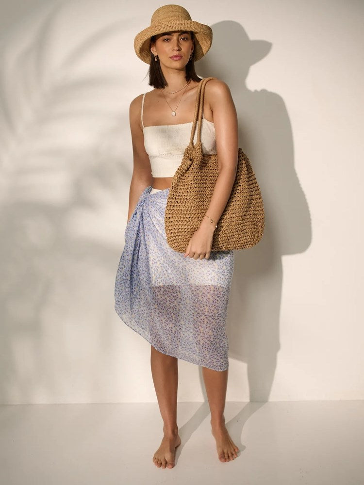 Betty Basics Solana Summer Tote Bag (Tan)