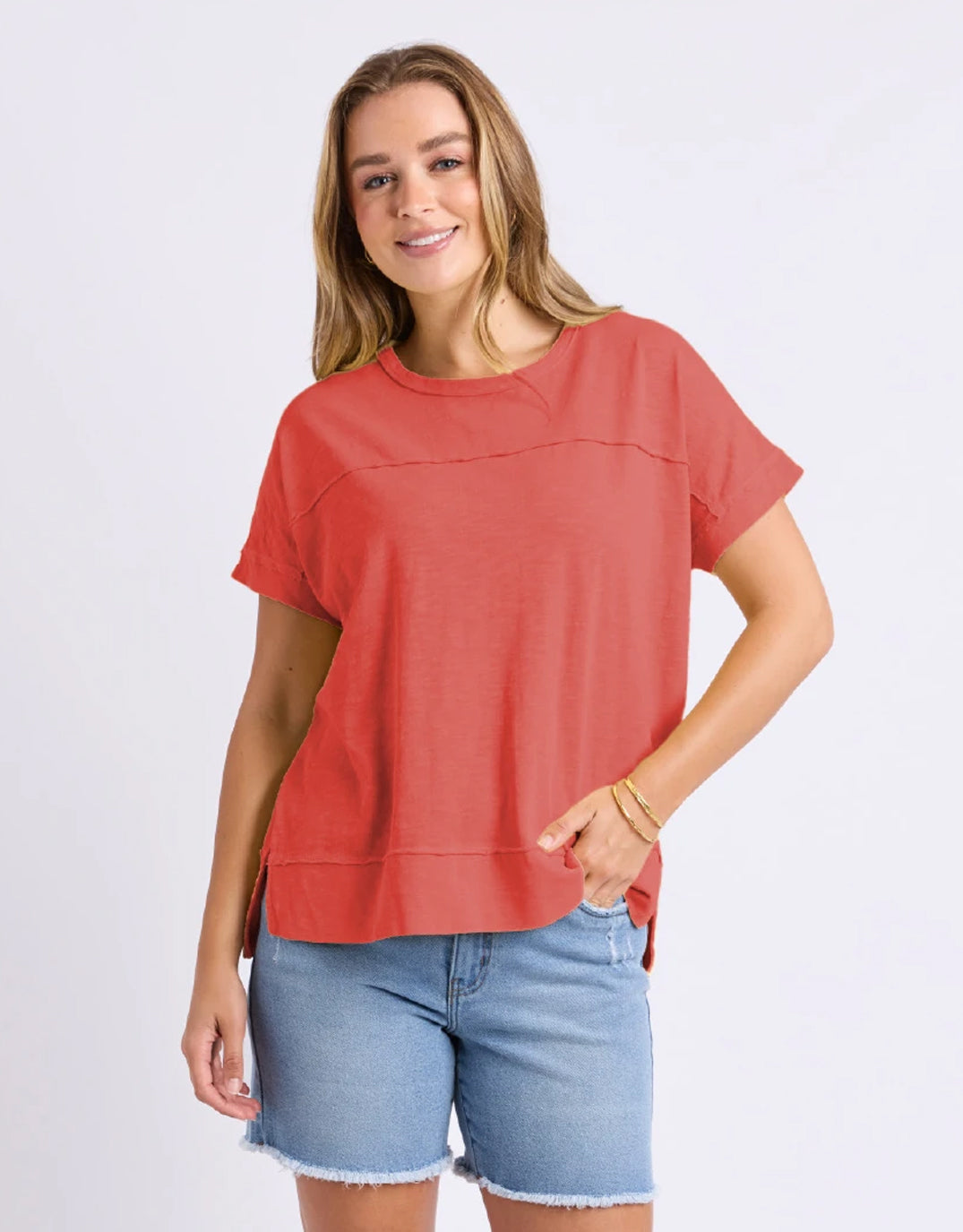 Foxwood Allison Tee (Rust)