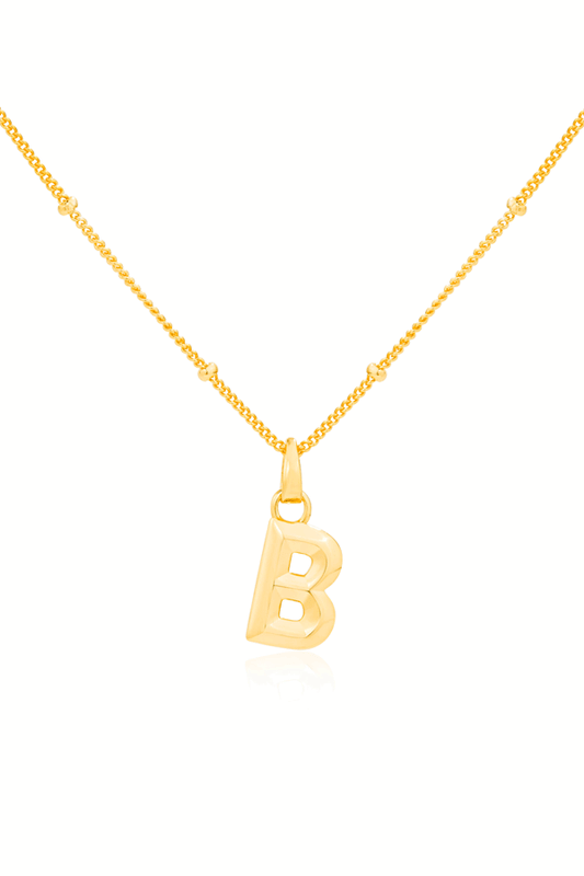 Jewellery Jewel Citizen | Alphabet Charm Necklace (Gold)