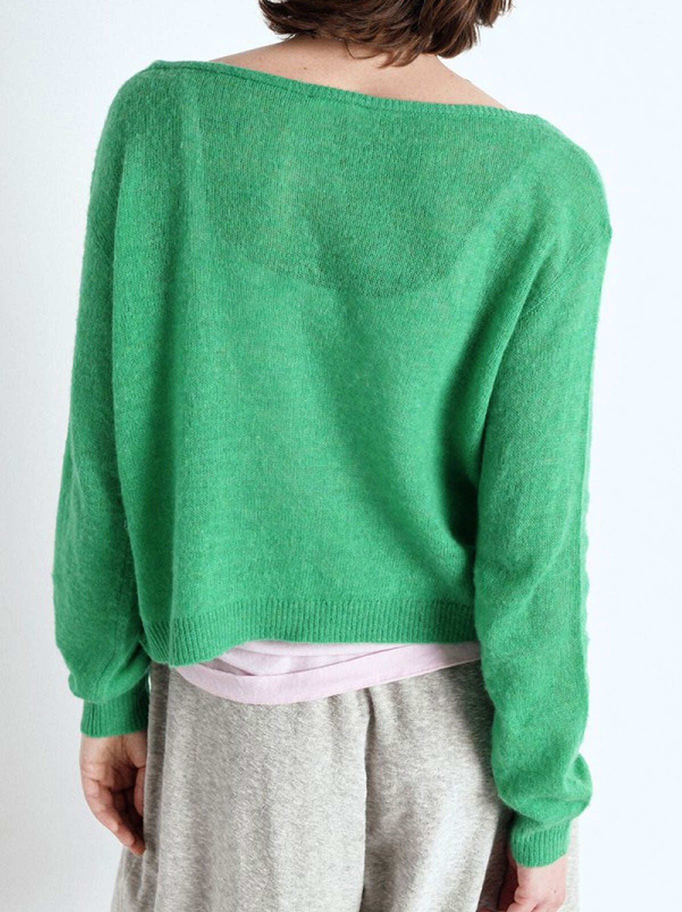 AMERICAN VINTAGE DUMY FINE CARDI (Green)