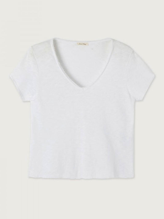 AMERICAN VINTAGE SONOMA VEE TEE (White)