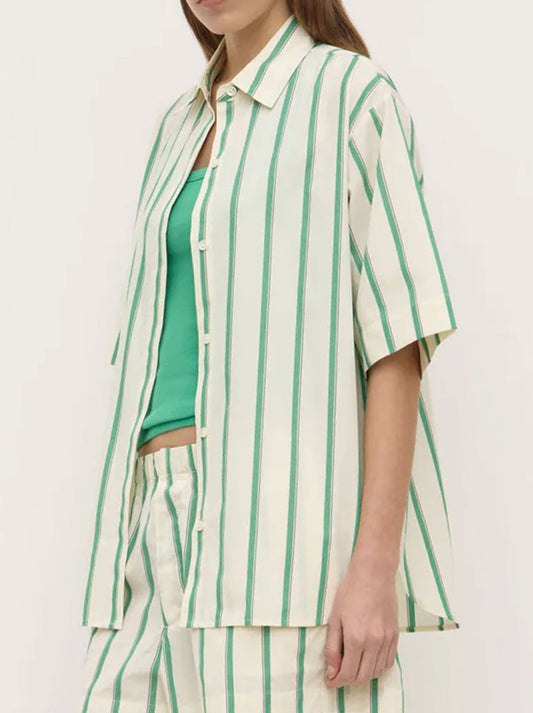 ASSEMBLY LABEL AGNES SHIRT (Stripe)