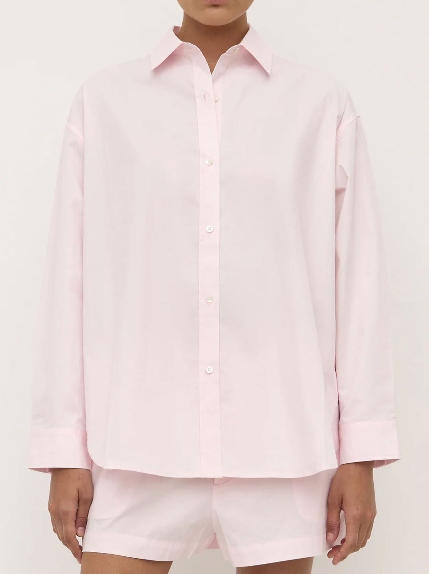 ASSEMBLY LABEL MARIGOLD POPLIN SHIRT (White)
