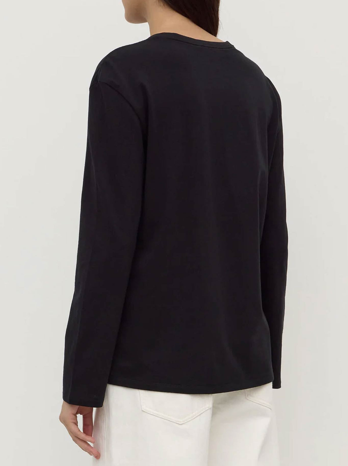 ASSEMBLY LABEL THEA LONG SLEEVE TEE (White)