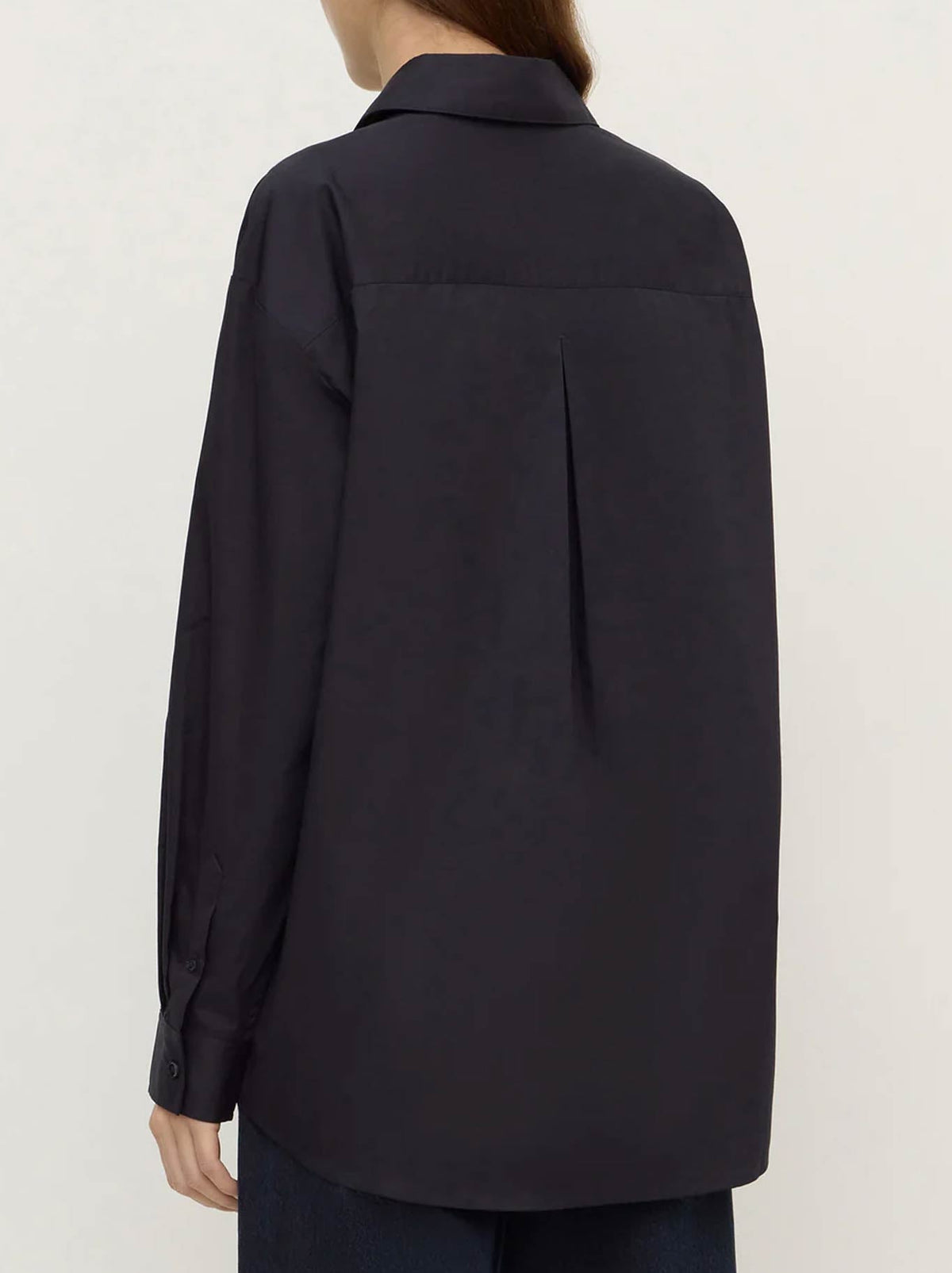ASSEMBLY LABEL HAZEL POPLIN L/S SHIRT (Navy)