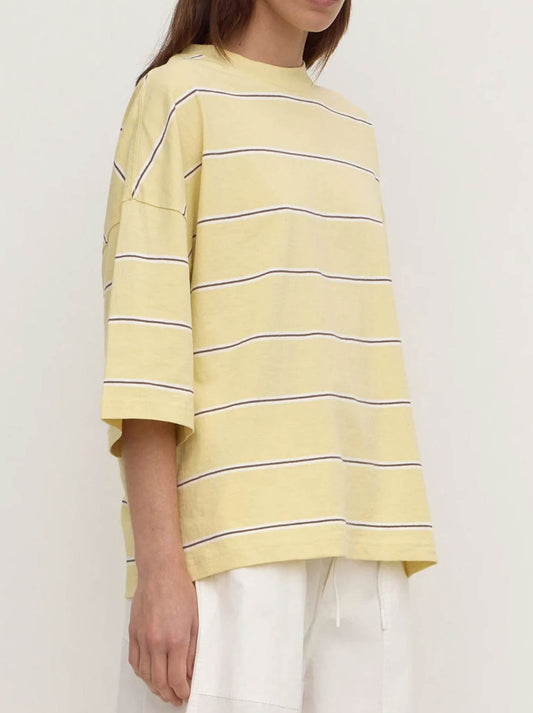 ASSEMBLY LABEL NORA STRIPE OVERSIZE TEE (Rind)