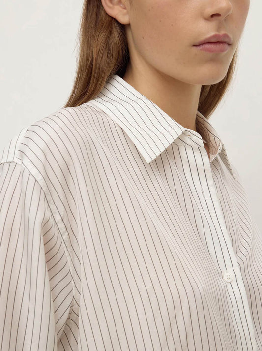ASSEMBLY LABEL SASKIA SILK SHIRT (Cream)