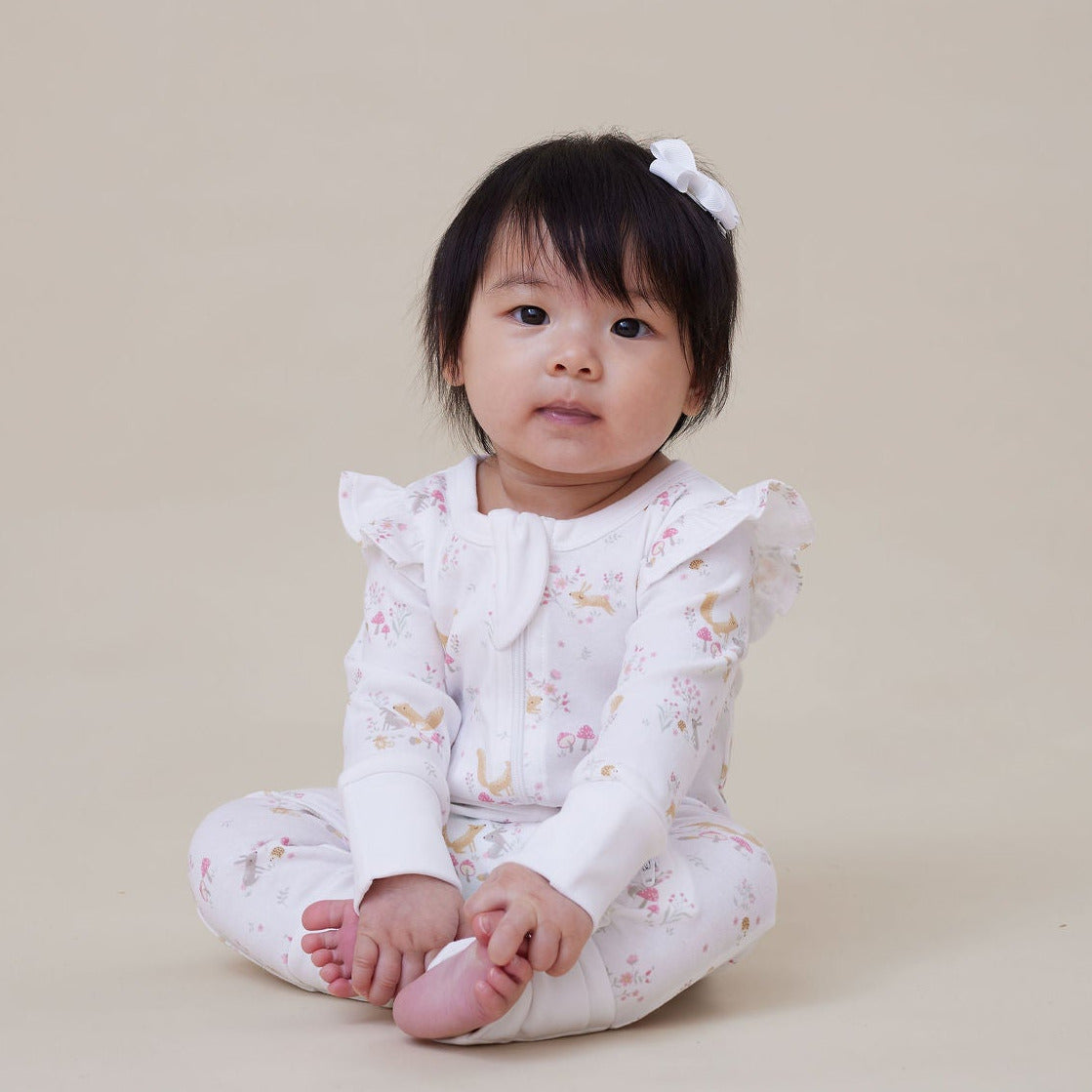 Whimsy Woods Zip Romper