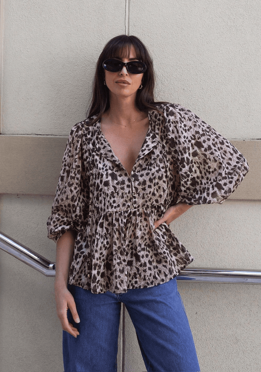 Auguste The Label Audrey Blouse (Print)