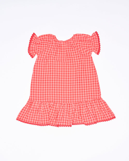 Walnut Melbourne Aurora Dress (Love Check)