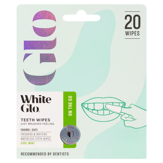 White Glo Waterless Teeth Wipes