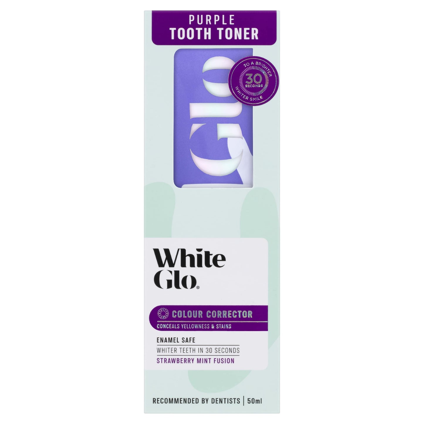 White Glo Purple Tooth Toner Whitening Serum