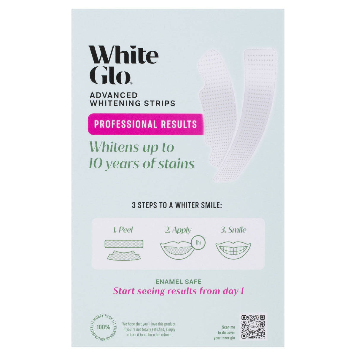 White Glo Advanced Whitening Strips