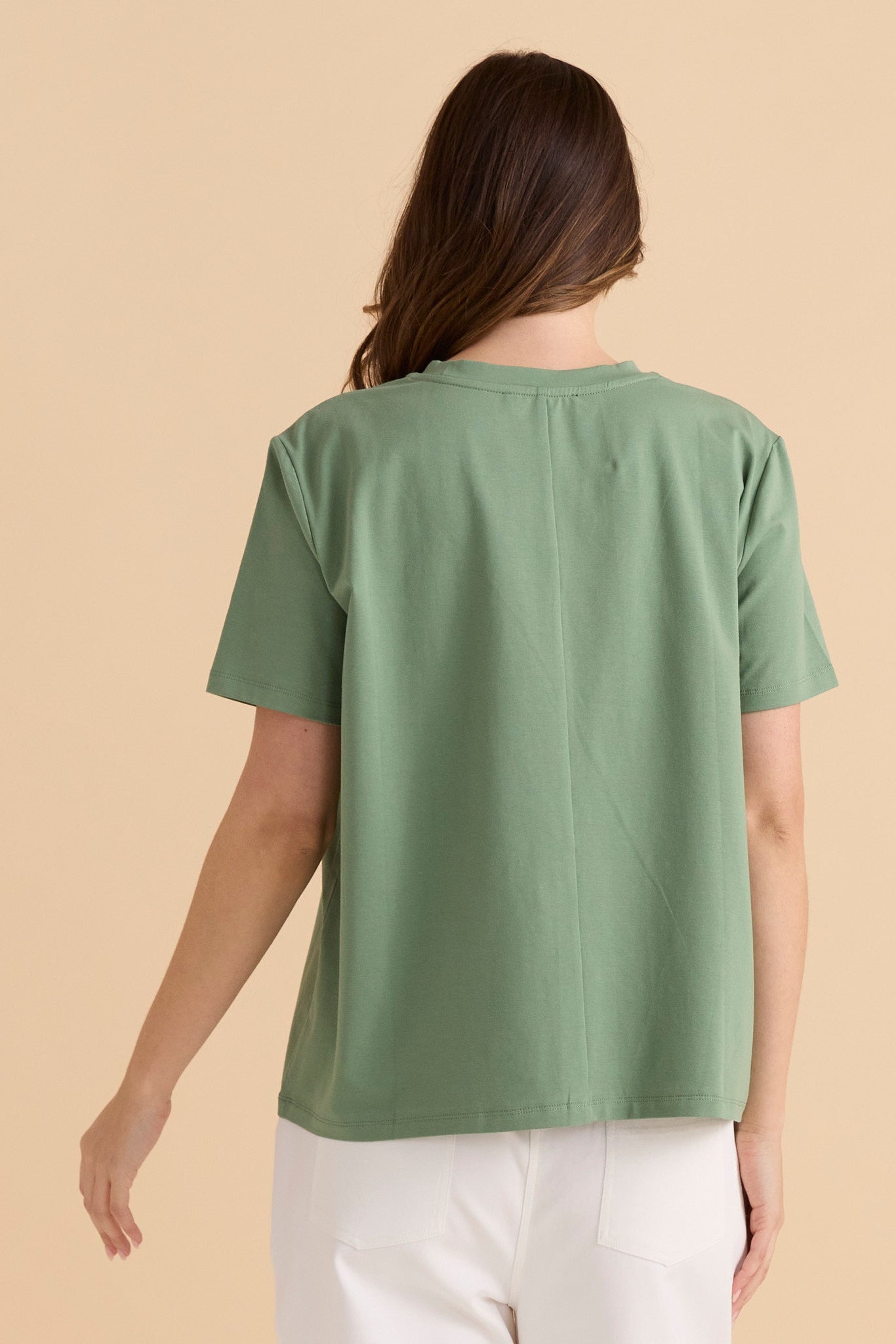Betty Basics Ellia Crew Tee (Floral Print)
