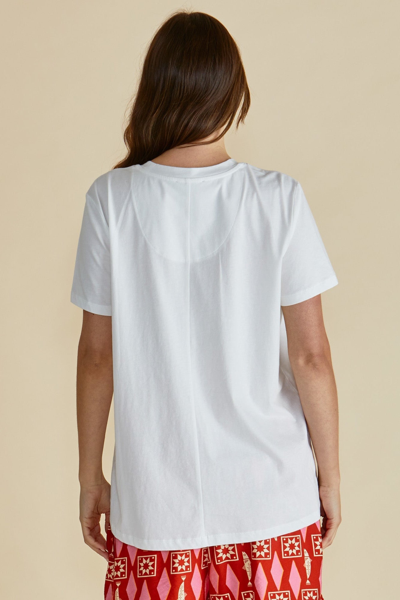 Betty Basics Ellia Crew Tee (Sardinia Print)