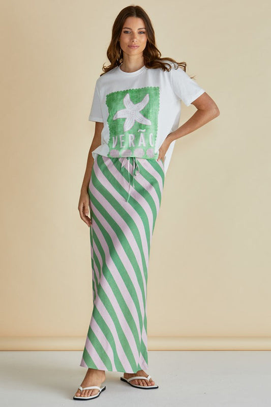 Betty Basics Ellia Crew Tee (Verao Print)