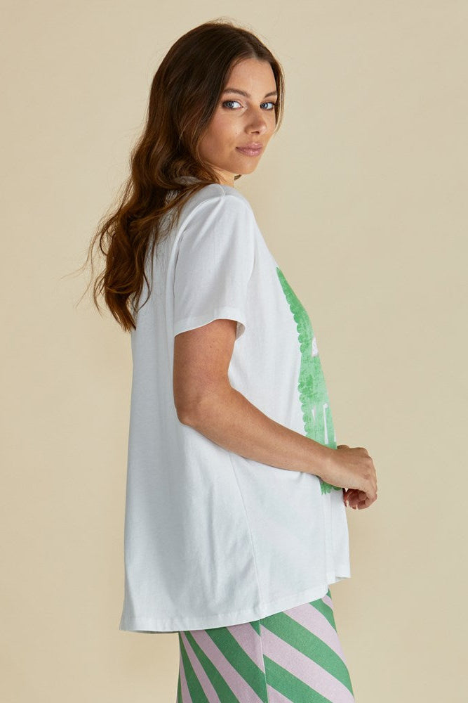 Betty Basics Ellia Crew Tee (Verao Print)