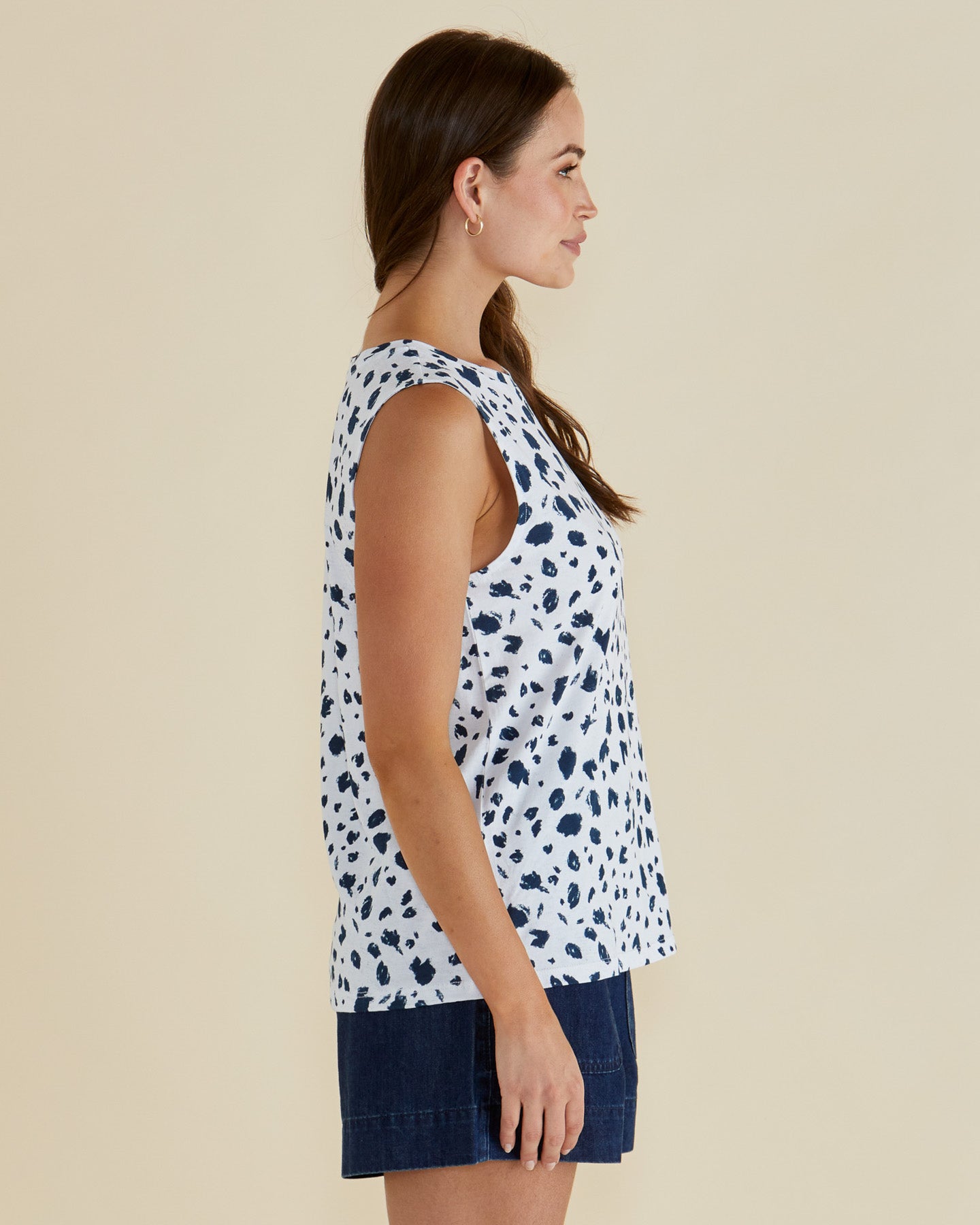 Betty Basics Jordyn Tank (Spot Print)
