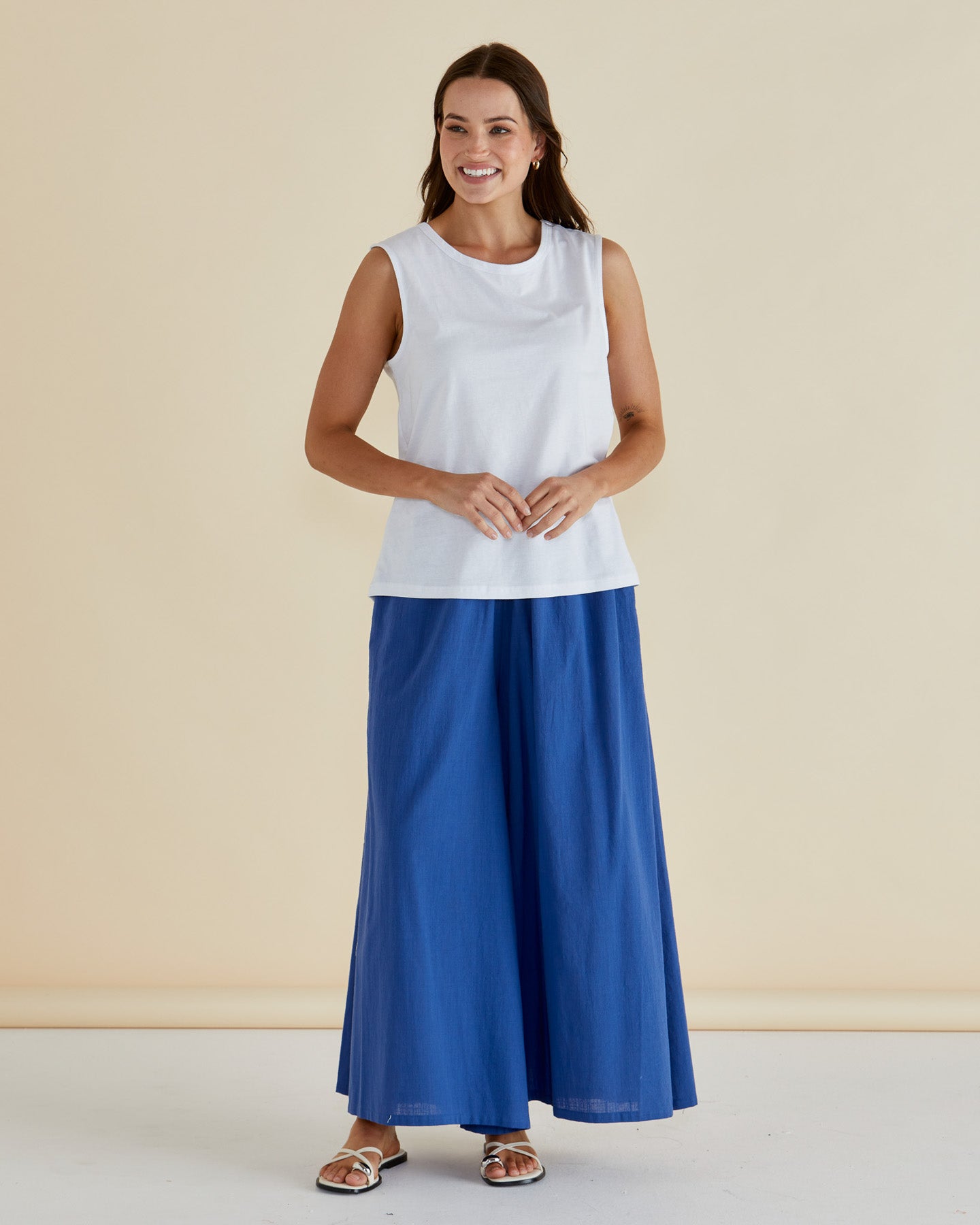 Betty Basics Jordyn Tank (White)