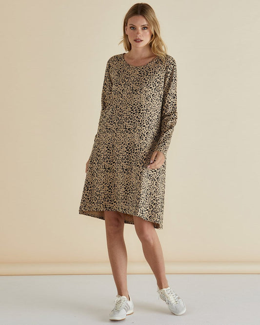 Betty Basics Shyla Dress (Leopard)