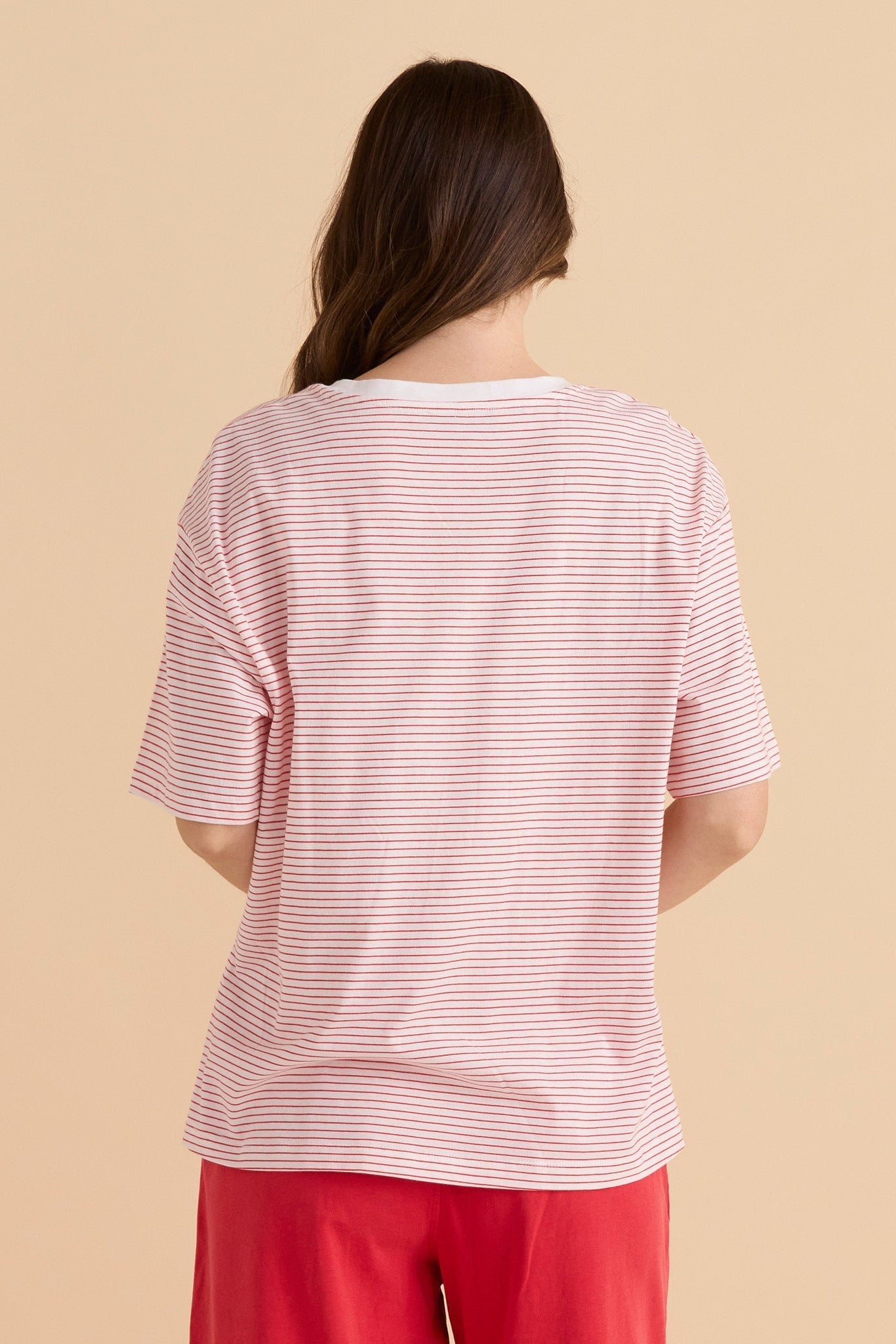 Betty Basics Relax Boxy Tee (Boston Print)