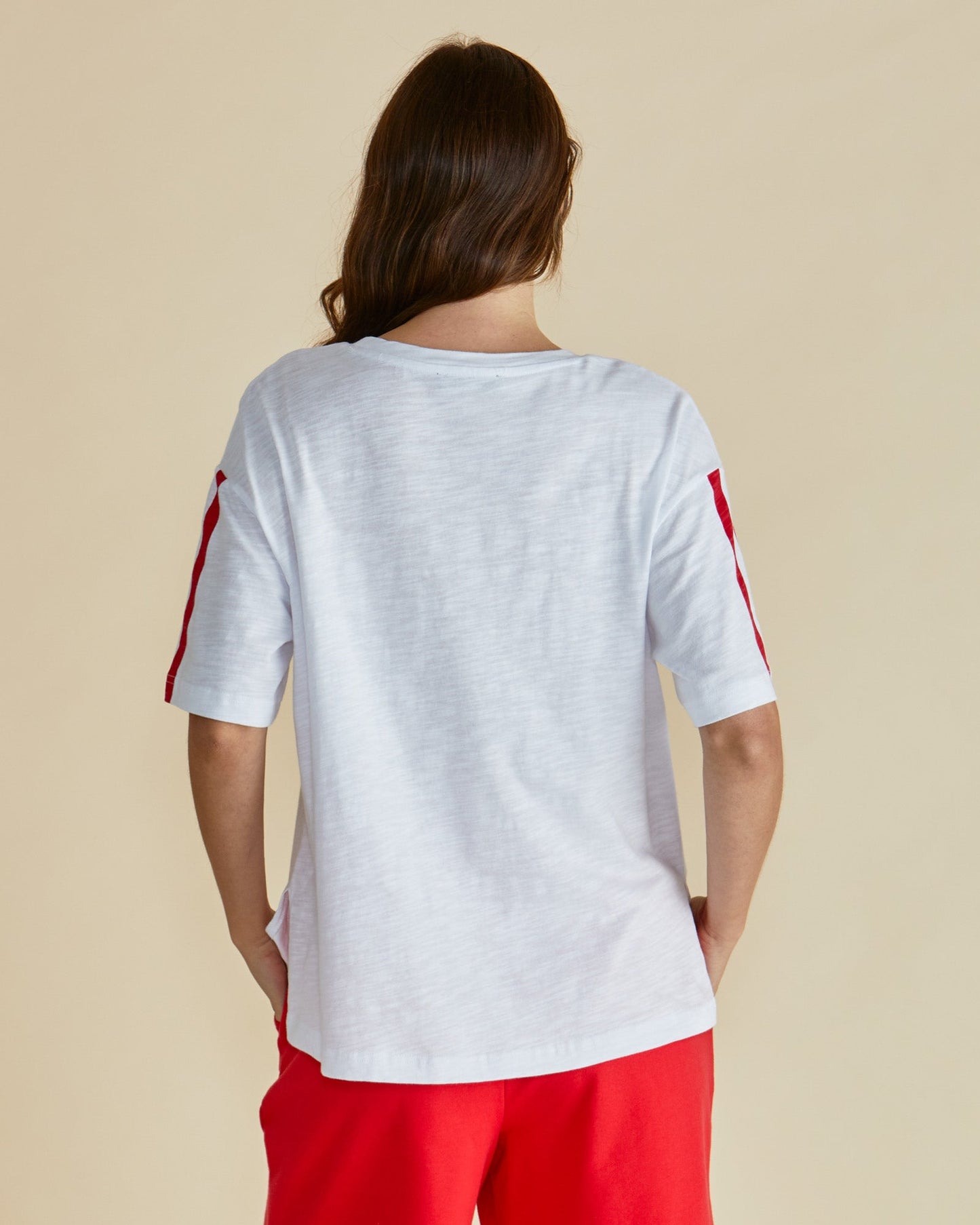 Betty Basics Relax Boxy Tee (Cherry Print)