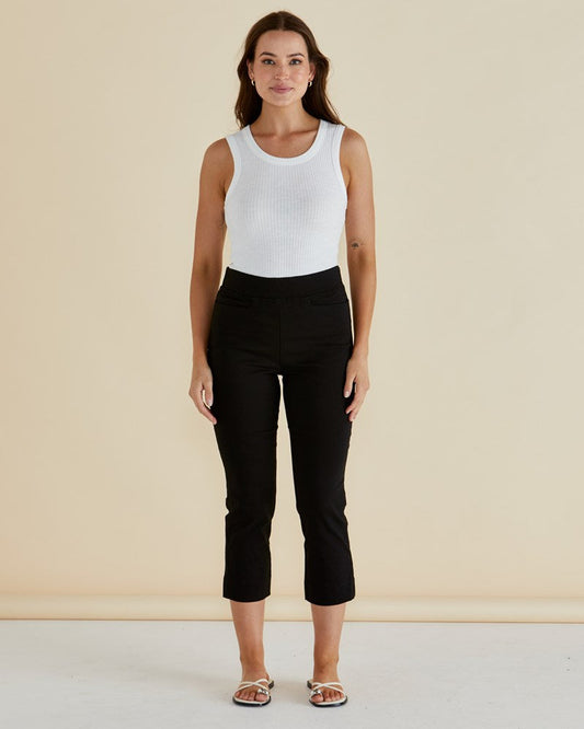 Betty Basics Francis Rib Tank (White)