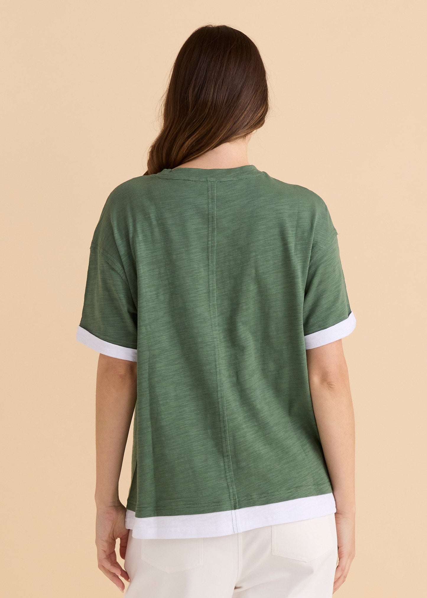 Betty Basics Boyfriend Tee (Green)
