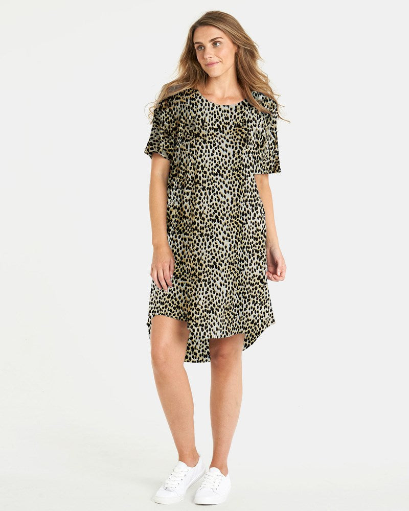 Image of Dresses. Productname: Betty Basics Nyree Dress Leopard in Leopard colour by brand - Betty Basics
