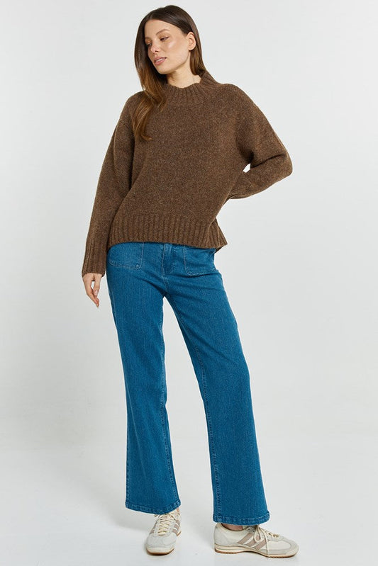 Betty Basics Lola Jumper (Chocolate)