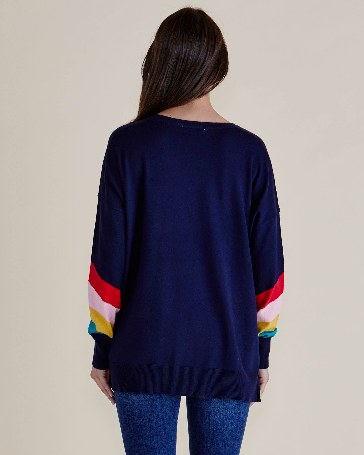Betty Basics Mimi Sweater (Rainbow)