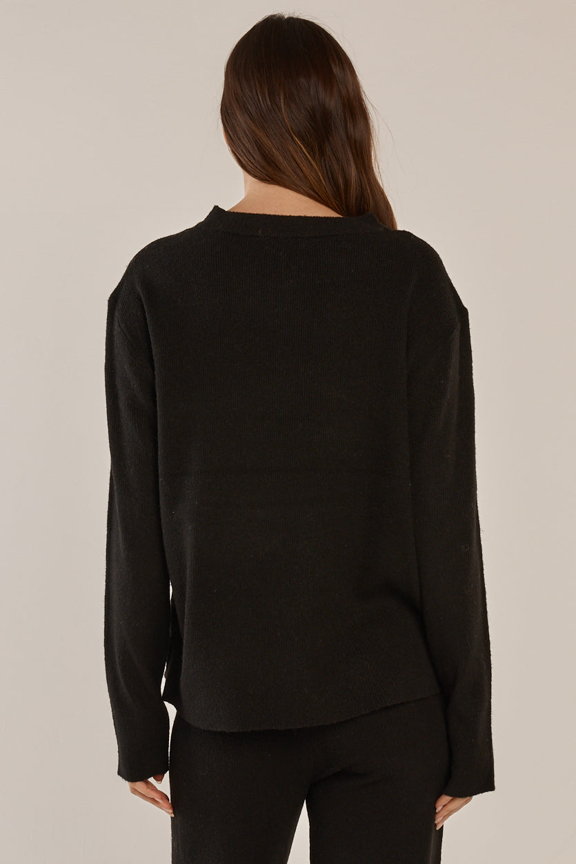 Betty Basics Ruby Knit Sweater (Black)