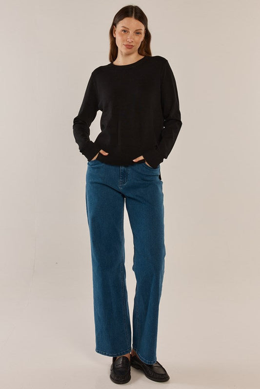 Betty Basics Louis Sweater (Black)