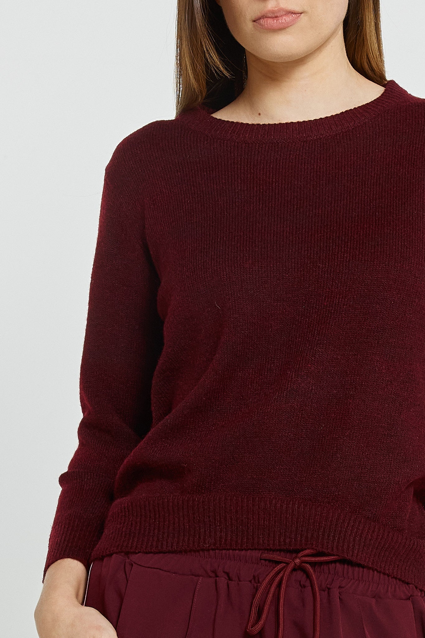 Betty Basics Morris Sweater (Wine)