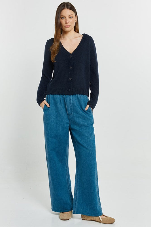 Betty Basics FiFi Cardigan (Navy)