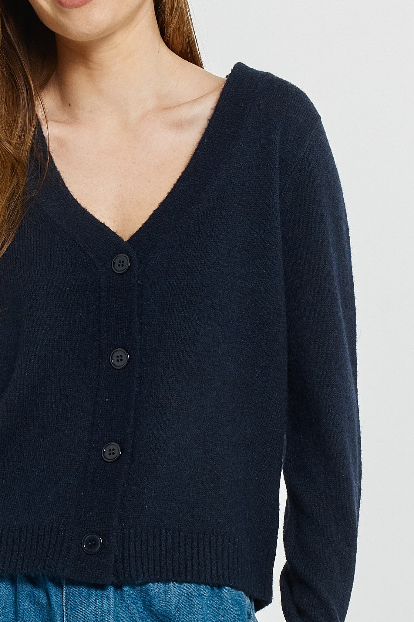 Betty Basics FiFi Cardigan (Navy)