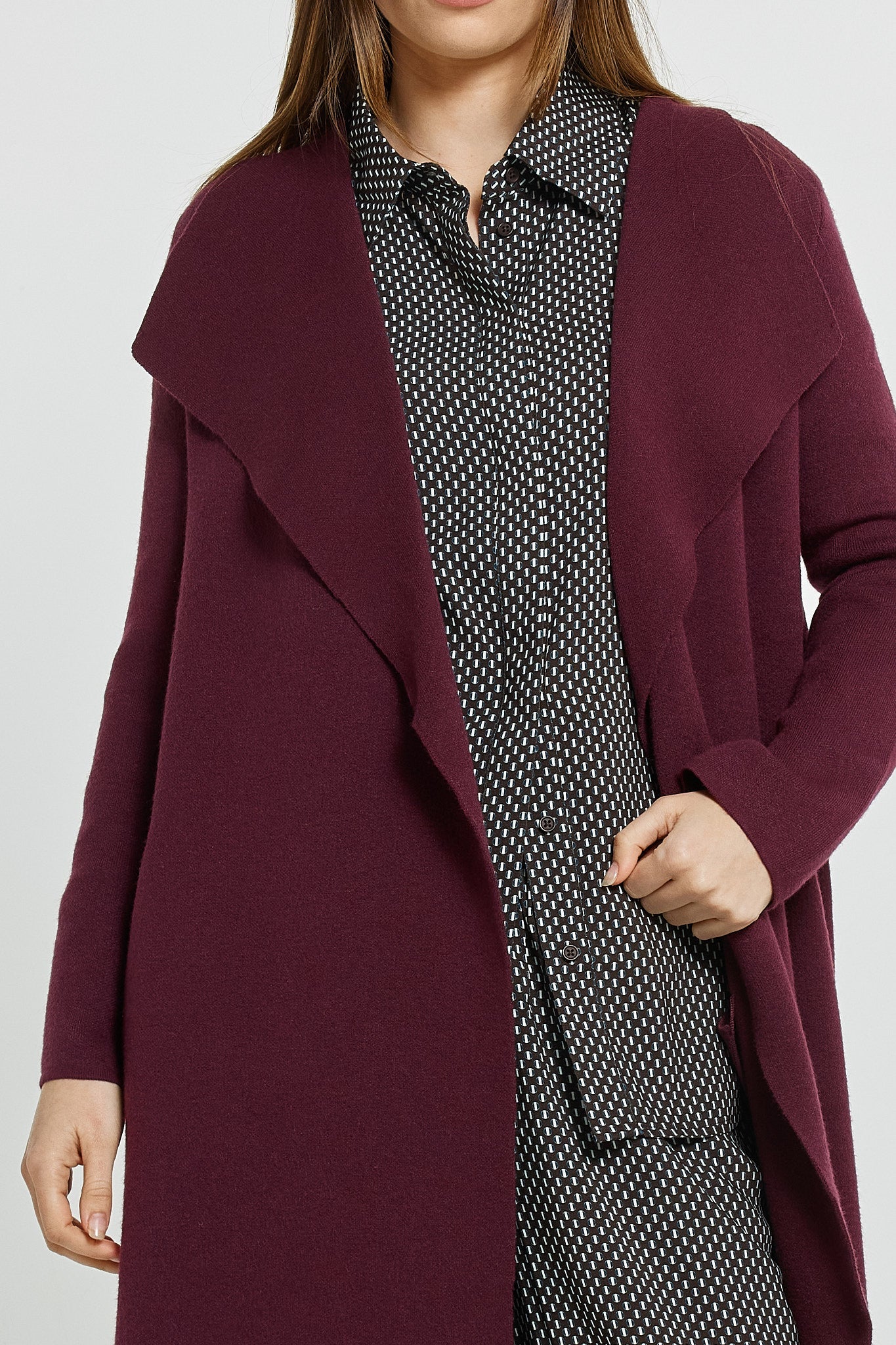 Betty Basics Lana Coatigan (Wine)