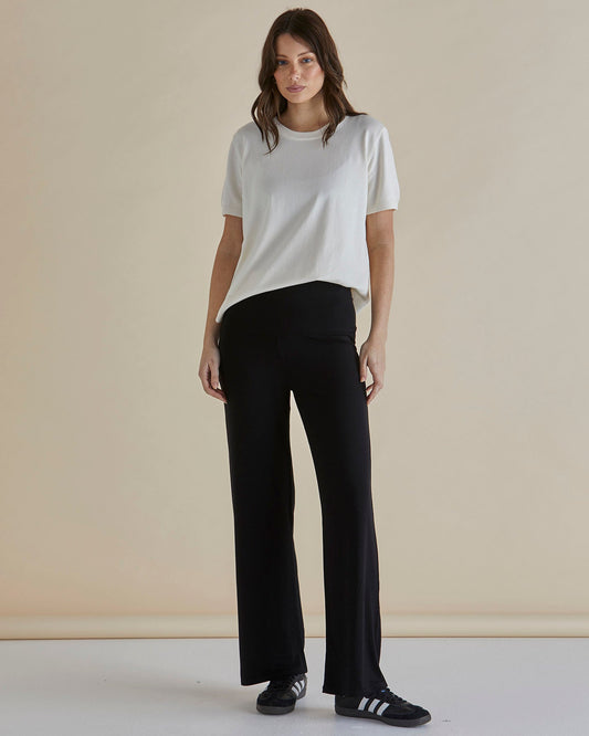 Betty Basics Houston Relaxed Pant (Black)