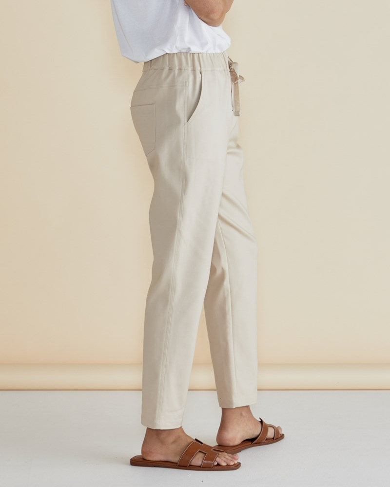 Betty Basics Kenzie Jogger (Cream)