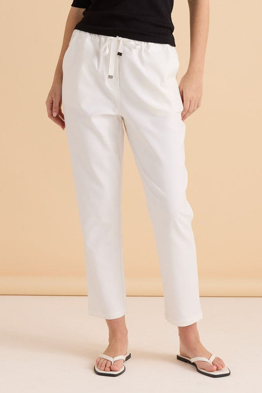 Betty Basics Kenzie Jogger (White)