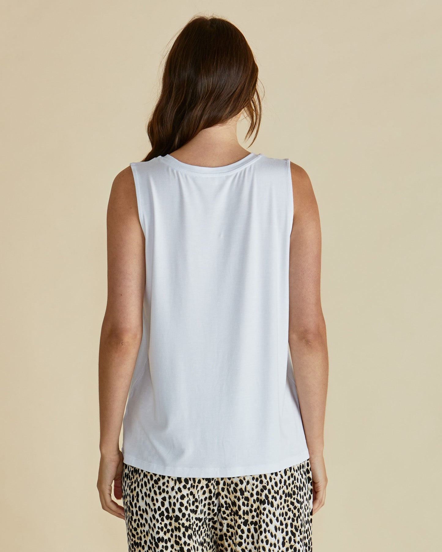 Betty Basics Positano Tank (White)