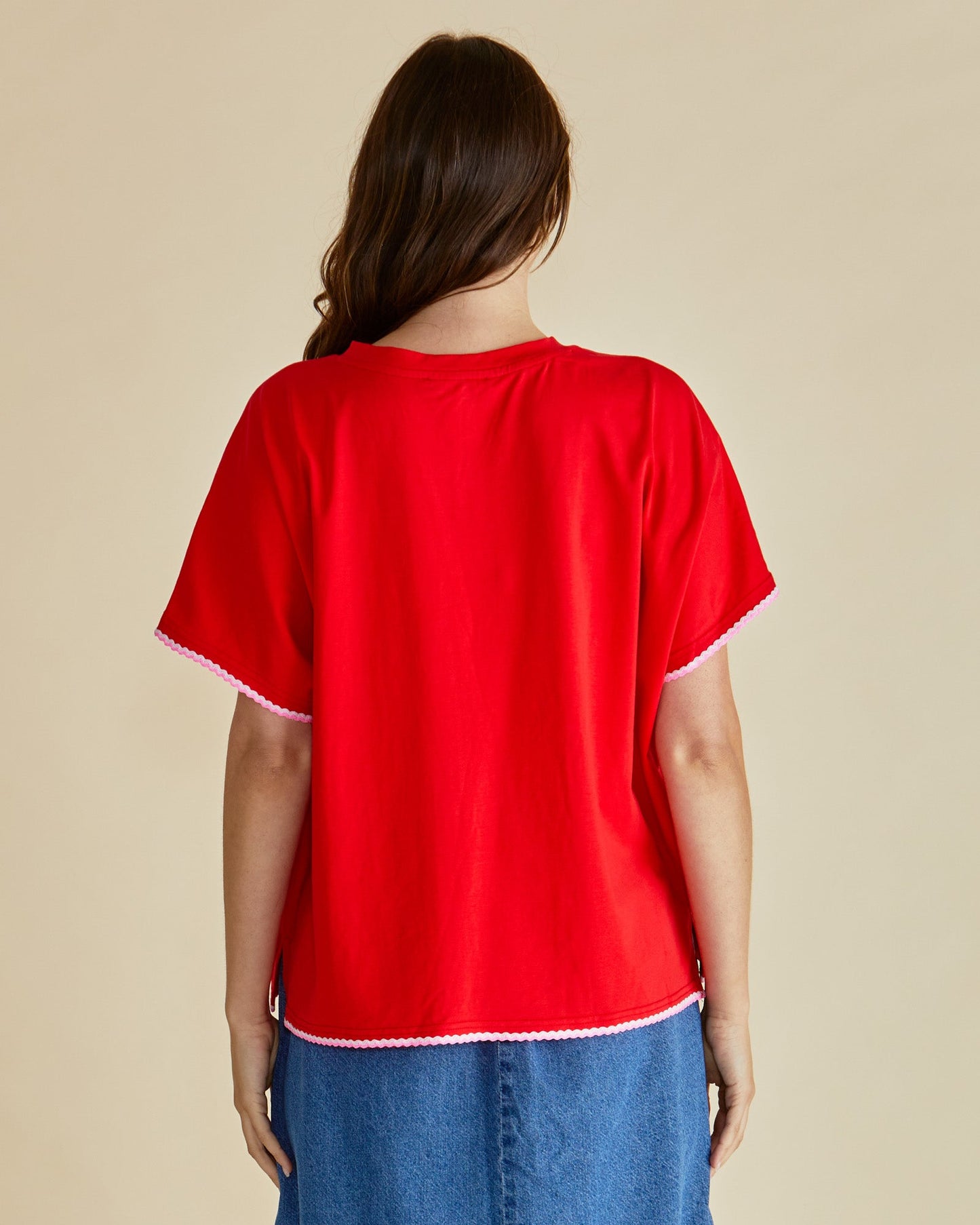 Betty Basics Avalon Tee (Red)