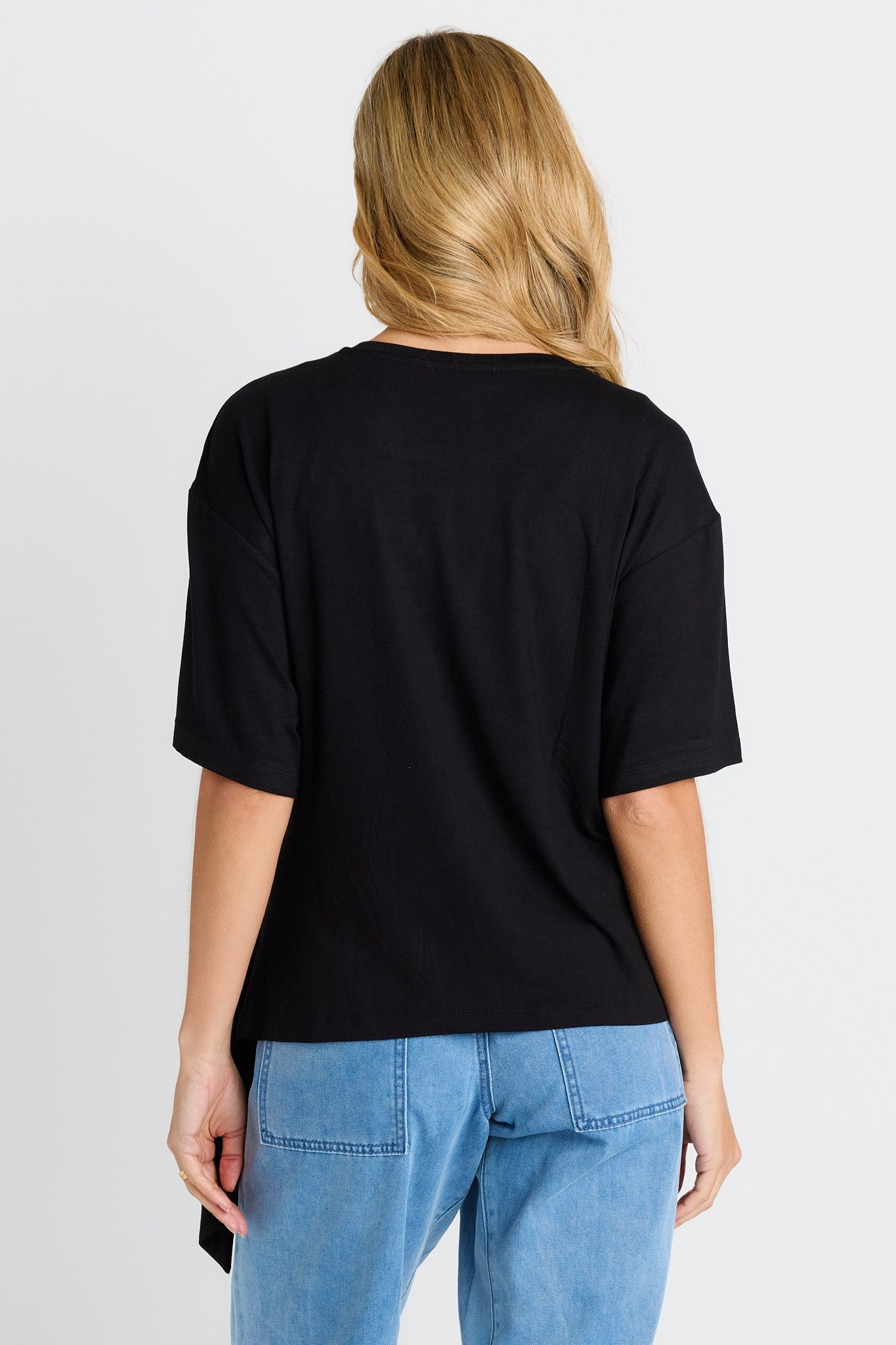 Betty Basics Knot Tee (Black)