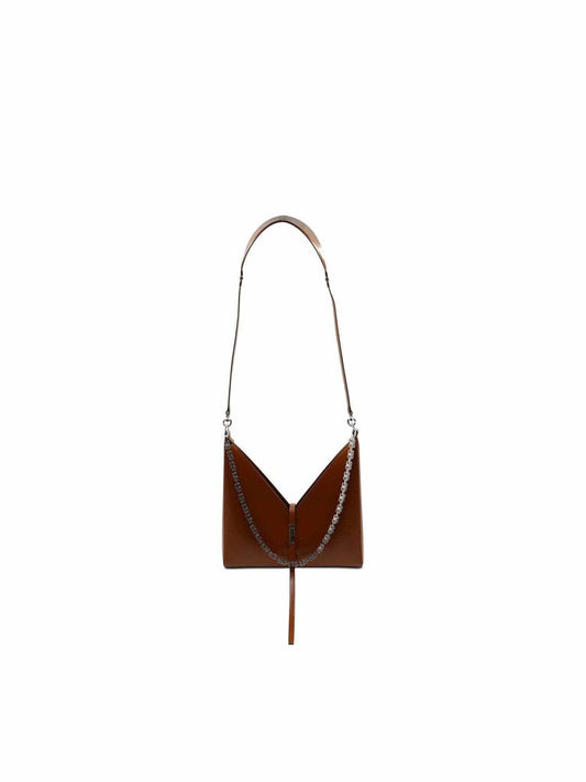 GIVENCHY Small Cut Out Bag with Chain (Brown)