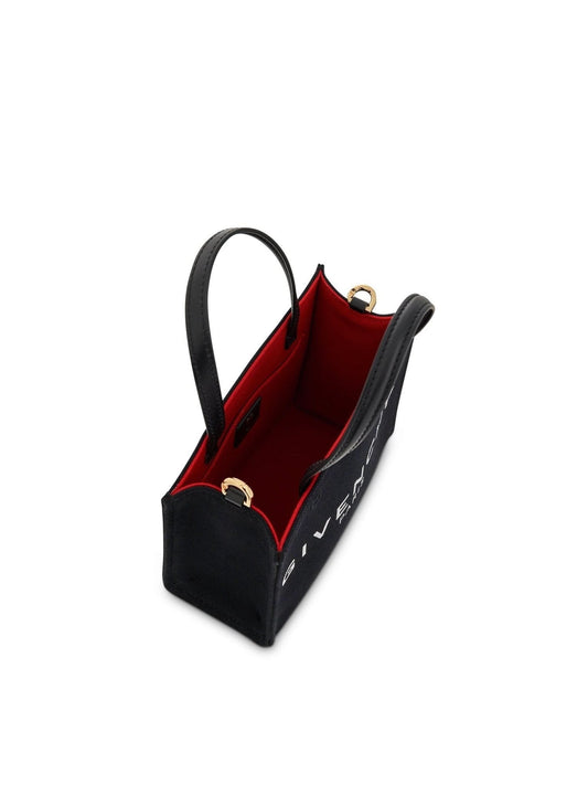 GIVENCHY Mini G Tote Shopping Bag (Black)